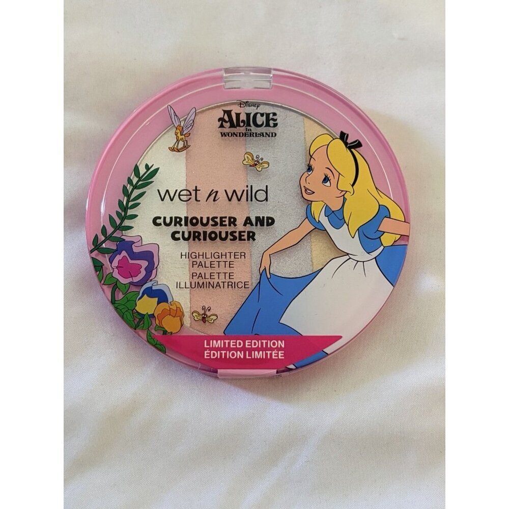 Wet N Wild Alice In Wonderland curiouser And Curiouser Highlighter Palette New